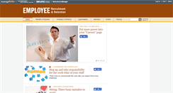 Desktop Screenshot of employeerecruitmentandretention.biz