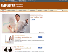 Tablet Screenshot of employeerecruitmentandretention.biz